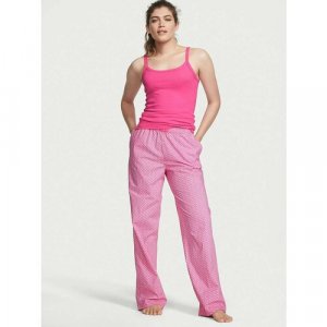 Пижама , размер XXL, розовый Victorias Secret. Цвет: розовый