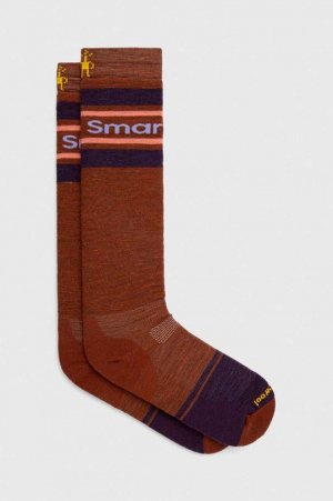 Безрецептурные носки для сноуборда Targeted Cushion Logo , коричневый Smartwool