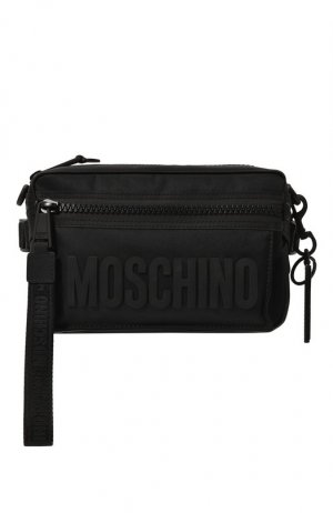 Поясная сумка Moschino. Цвет: чёрный