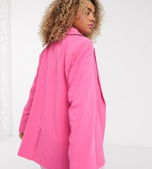 Розовый oversized-пиджак COLLUSION-Розовый цвет Collusion