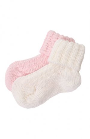 Комплект из двух пар носков Catya. Цвет: розовый