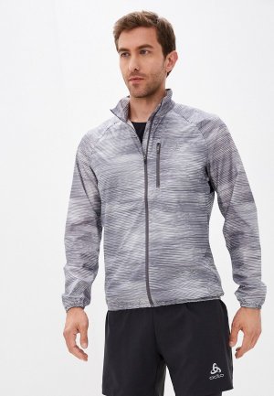 Куртка Odlo ZEROWEIGHT PRINT. Цвет: серый