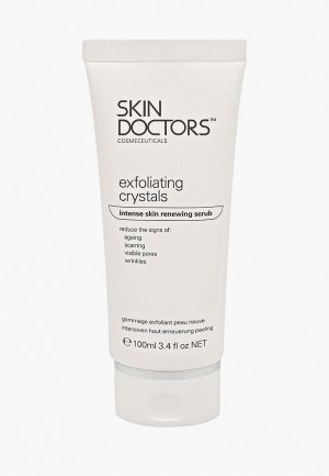 Скраб для лица Skin Doctors Exfoliating Crystals, интенсивный обновления кожи, 100 мл. Цвет: белый