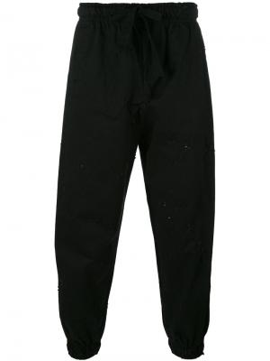 Укороченные брюки Broke Numero00. Цвет: чёрный