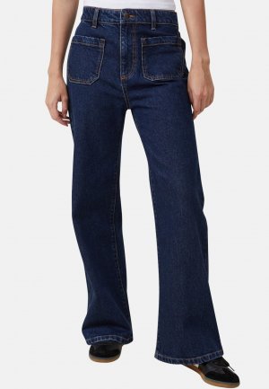 Расклешенные джинсы Stretch Asia Fit , цвет rinse blue pockets Cotton On