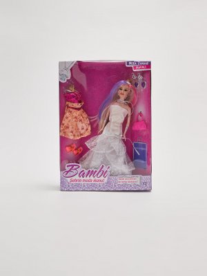 Bambi City Fashion Icon Свадебное платье и кукла-аксессуар LCW Accessories