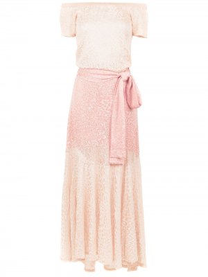 Acacia long knitted dress Cecilia Prado. Цвет: нейтральные цвета