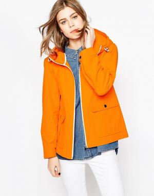 Непромокаемая куртка с карманами спереди Gloverall. Цвет: оранжевый