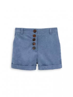 Тканые шорты для девочек , цвет denim blue Mini Molly