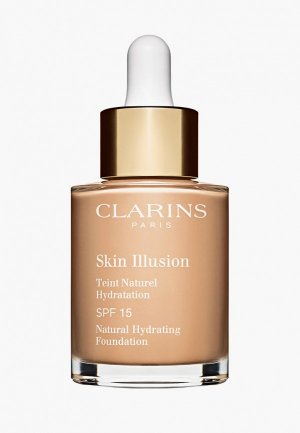 Тональное средство Clarins Skin Illusion SPF 15, оттенок 108.3 ORGANZA,  30 мл. Цвет: бежевый