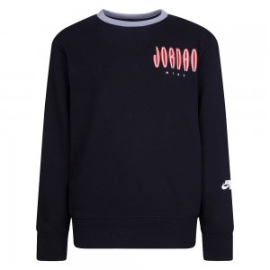 Подростковый свитшот MVP Crew Jordan. Цвет: черный