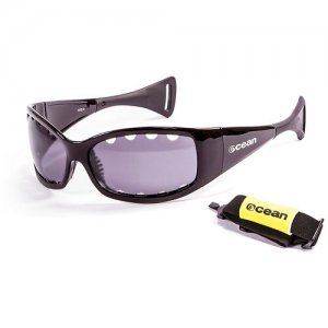 Солнцезащитные очки  Fuerteventura Black / Grey Polarized lenses, черный OCEAN. Цвет: черный