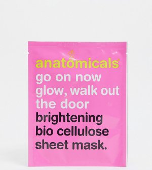Тканевая осветляющая маска для лица -Бесцветный Anatomicals