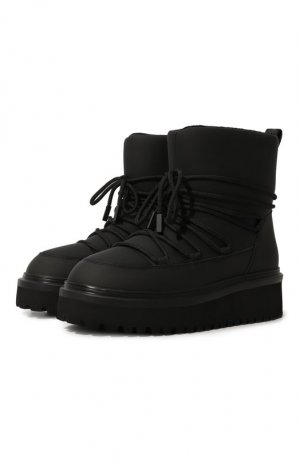 Утепленные ботинки Jog Dog. Цвет: чёрный