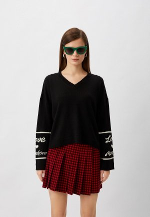 Пуловер Love Moschino. Цвет: черный