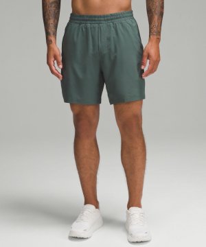 Короткие шорты с подкладкой Pace Breaker , зеленый Lululemon