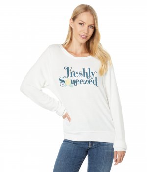 Пуловер , Freshly Squeezed Baggy Beach Sweatshirt Wildfox