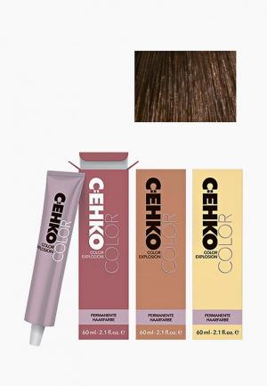 Краска для волос Cehko Color Explosion 6/3 Золотистый блондин/Golden blond, 60 мл. Цвет: коричневый