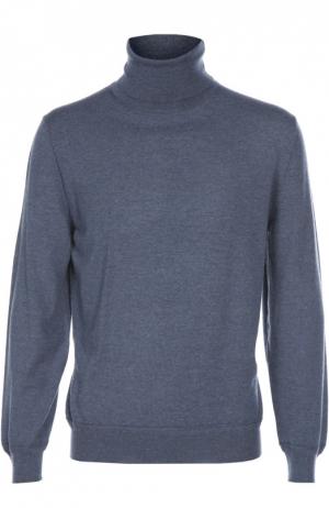 Пуловер вязаный Ermenegildo Zegna. Цвет: синий