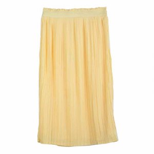 Женская желтая юбка миди со складками из паолы GRACE & MILA