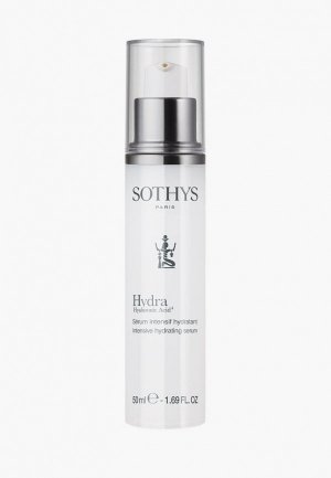 Сыворотка для лица Sothys интенсивно увлажняющая Intensive hydrating serum, 50 мл. Цвет: белый