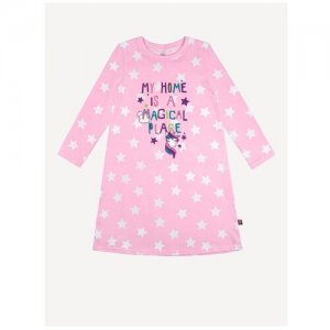 Сорочка BOSSA NOVA 370К-171 для девочки, цвет розовый, размер 104. Цвет: розовый