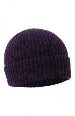 Кашемировая шапка Corneliani. Цвет: фиолетовый