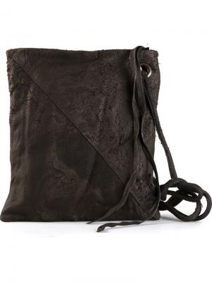 Квадратная сумка Isabel Benenato. Цвет: коричневый