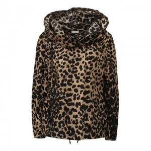 Куртка Dries Van Noten. Цвет: леопардовый