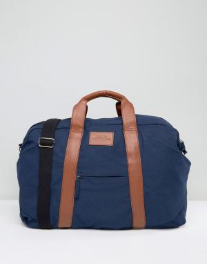 Темно-синяя сумка Dead Vintage. Цвет: синий