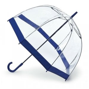 Зонт-трость , бесцветный FULTON. Цвет: бесцветный/синий