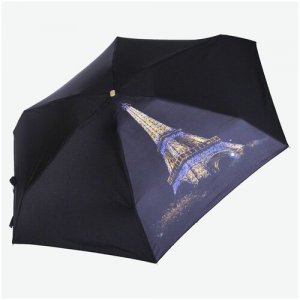 Зонт женский NEX N33941-04 Париж. Цвет: черный