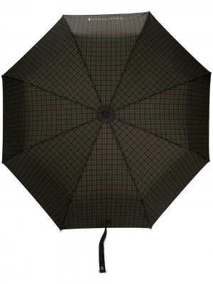 Складной зонт Ayr в клетку Mackintosh. Цвет: коричневый