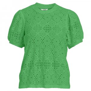Блуза с коротким рукавом Feodora, зеленый Object