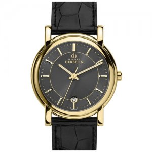 Наручные часы Classic 12243 P 14 Michel Herbelin. Цвет: черный