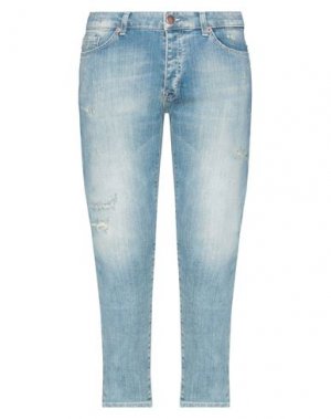 Укороченные джинсы MICHAEL COAL. Цвет: синий