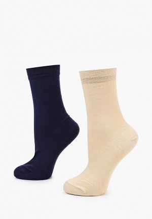 Носки 12 пар bb socks Комплект непарных однотонных носков в коробке, хлопок,. Цвет: разноцветный