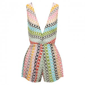Комбинезон из вискозы Missoni. Цвет: разноцветный
