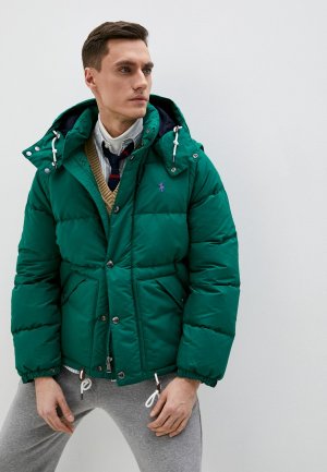 Куртка утепленная Polo Ralph Lauren. Цвет: зеленый