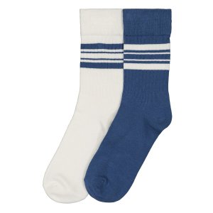 Комплект из двух пар носков LaRedoute. Цвет: синий