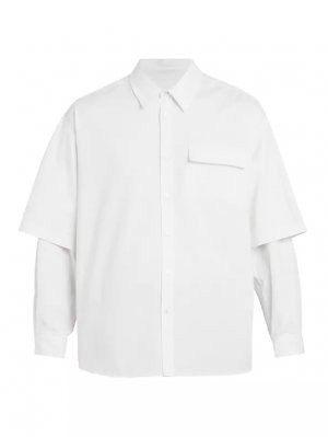 Рубашка с двумя рукавами , цвет off white Martine Rose