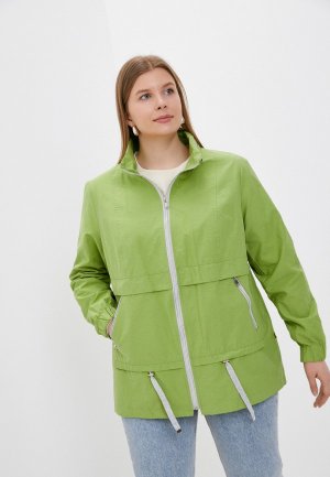 Куртка Wiko Марни, травяной. Цвет: зеленый