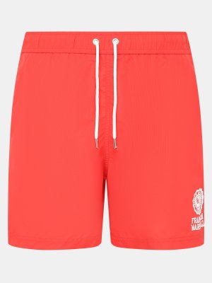 Плавательные шорты FRANKLIN&MARSHALL. Цвет: красный