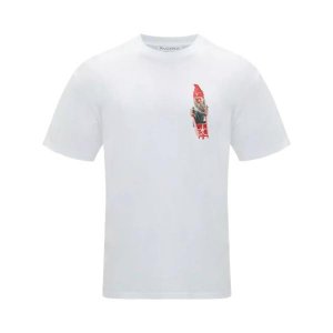 Футболка t-shirt mit zwergen motiv white , белый J.W. Anderson