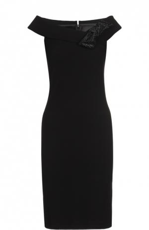 Вечернее платье Armani Collezioni. Цвет: черный