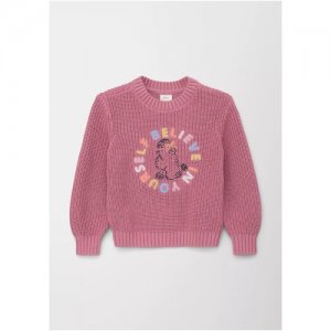 Пуловер для детей, , артикул: 10.2.13.17.170.2127394 цвет: LILAC/PINK (4407), размер: 116/122 s.Oliver. Цвет: розовый
