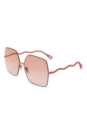 Солнцезащитные очки Chloé. Цвет: розовый