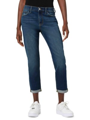 Узкие укороченные джинсы-бойфренды Natalie со средней посадкой , цвет Medium Blue Hudson