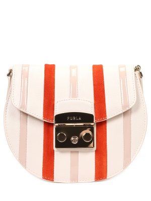 Furla сумка metropolis с клапаном