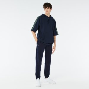 Спортивная одежда Мужские флисовые брюки SPORT Tennis Lacoste. Цвет: синий